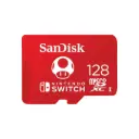 SanDisk and Nintendo Cobranded microSDXC, SQXAO, 128GB, U3, C10, UHS-1, 100MB/s R, 90MB/s W (SDSQXAO-128G-GN3ZN)