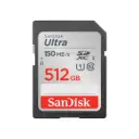 SanDisk Ultra SDXC, SDUNC 512GB, C10, UHS-I, 150MB/s R (SDSDUNC-512G-GN6IN)