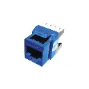 LIMAZ CAT6 AN Series Unshielded Modular Jack Blue Color รุ่น LMZ-MJANC6BU
