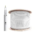 LINK สาย RG6 ชิลด์ 95% White (500 M) รุ่น CB-0106A-WH