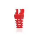 LINK ปลอกหุ้มหัว RJ45 CAT6 Locking Plug (สีแดง) (10 ชิ้น/Pack) รุ่น US-6622