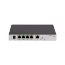 HIKVISION 4 Port Gigabit PoE with 1 LAN/WAN Switchable Access Controller รุ่น DS-3WG105GP-SI