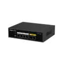 RUIJIE|REYEE 6-Port 100Mbps, 4 of the ports support PoE/PoE+ power supply. Max PoE power budget is 55W, Steel Case รุ่น RG-ES106F-P
