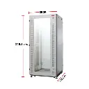 MAP 19" Modern Close Rack Serie. MI, 45U, 80x110 cm. รุ่น M4-81145