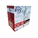 MAP LAN CABLE 24 AWG U/UTP CAT5E PVC CCA, CMR INDOOR WHITE 305 M. ROLL (0.5 mm) รุ่น CCA5E-8305