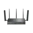 TP-LINK Omada 4G+ Cat6 AX3000 Gigabit VPN Gateway with 4-Port PoE+ รุ่น ER706WP-4G