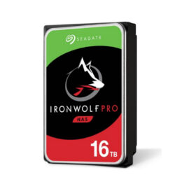 SEAGATE IRONWOLF PRO ฮาร์ดดิสก์ 16TB รุ่น ST16000NE000 (สำหรับ NAS ระดับองค์กร)