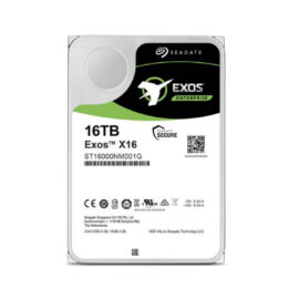 SEAGATE EXOS ฮาร์ดดิสก์ 16TB รุ่น ST16000NM001G (สำหรับเซิร์ฟเวอร์/ดาต้าเซ็นเตอร์)